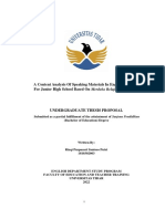 A Content Analysis of Speaking Materials in English Textbook For Junior High School Based On Merdeka Belajar Curriculum