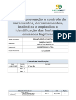 E) Plano de Prevenção e Combate de Vazamentos