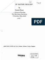 Principles of Isotope Geology