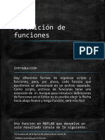 Funciones en Matlab