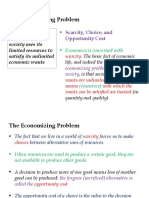 Economizing Problem and Economic Systems (Detailed Notes)