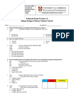 National Exam Practice 11