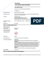 NALCO 7208 BOILER WATER TREATMENT - MSDS ... Ind