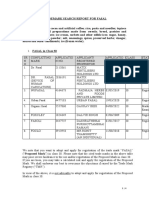 TM Search Report - FASAL, SAFASAL, AGROM