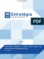 11 Enfermeiro Senado Gestação, Menopausa, Cancer Utero... Mulher