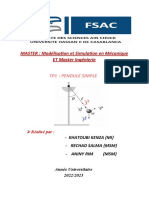 Mini Projet Pendule Simple