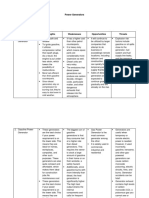 Power Generators Swot Analysis