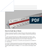 How To Calculate Scale Ratio