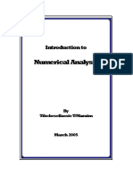 Intorduction To Numerical Analysis