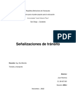 Señalizaciones de Transito