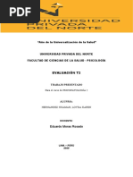 CASO - EVALUACIÓN T2 Psicopatologia