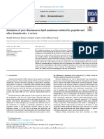 Bertrand Et Al. 2021 - Estimation of Pore Dimensions in Lipid Membranes Induced by Peptides and Other Biomolecules A Review