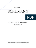 Schumann - Consejos A Jóvenes Estudiantes