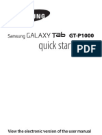 User Manual Samsung Galaxy Tab