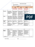 Tissa Report Writing Rubric A211 Revised