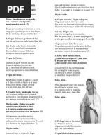 Cantos A La Virgen María