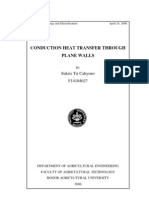 Conduction Heat Transfer Through Plane Walls: Sukris Tri Cahyono F14104027