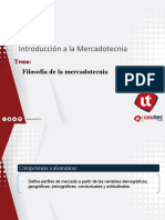 Filosofia de La Mercadotecnia