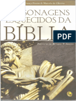 Personagens Esquecidos Da Biblia - Josivaldo de França Pereira e Marcelo de Oliveira