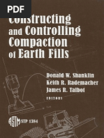 Constructing and Controlling Comp Action of Earth Fills