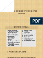 Exercício Do Poder Disciplinar