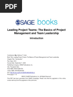 Chapter 1. Introduction. Leading-Project-Teams-2e - n1