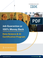 Job Guarantee or 100% Money Back Data Science & AI Certification Program - Learnbay