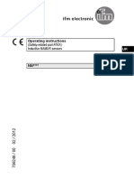 Operating Instructions: (Safety-Related Part ATEX) Inductive NAMUR Sensors