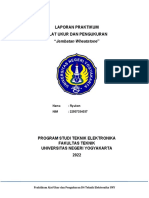 Laporan Individu Jobsheet 6 Jembatan Wheatstone