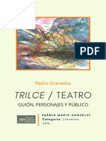 Trilce Teatro Guion Personajes y Publico