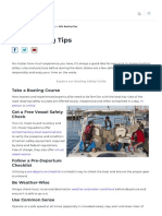 Safe Boating Tips - Discover Boating