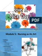 Module 5 Nursing As N Art