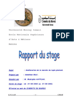 Rapport Du Stage 2002 03