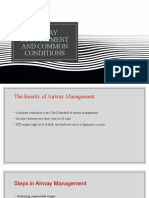 Airway Management and Common Conditions