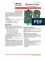 LCM & LEM 320 Control and Expander Modules Data Sheet