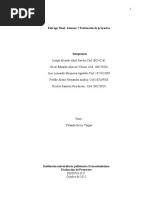 Entrega Final Evaluación de Proyectos