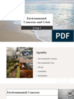 Environmental Concerns and Crisis