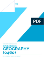 Caie Igcse Geography 0460 Theory v1