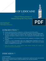 TDM of Lidocaine