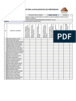 Lista de Cotejo 2a