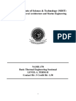 NAME 178 - ThermodynamicsLab Sheet