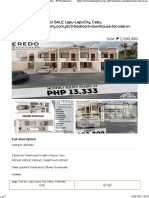 2-Storey Townhouse For SALE Lapu-LapuCity, Cebu. ? Townhouse For Sale in Cebu - Dot Property