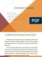 Manusia Dan Takdir