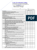 IV Therapy Checklist