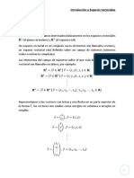 1 Introduccion Espacios Vectoriales