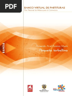 BANCO VIRTUAL DE PARTITURAS Plan Nacional de Música para La Convivencia BANDA. Armando Ariel Ramírez Marín. Pequeño Torbellino