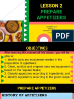 Cookery Appetizer