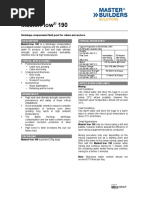 Cementitious Grout (MasterFlow 190)