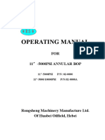 11-5k Annular BOP Operation Manual-Shaffer Type