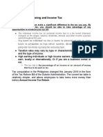 (LECTURE NOTES) TOPIC #6 - Individual Tax Planning and Management